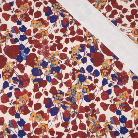 JAPANESE GARDEN pat. 3 (JAPAN)  - looped knit fabric