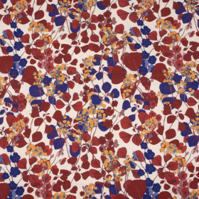 JAPANESE GARDEN pat. 3 (JAPAN)  - looped knit fabric