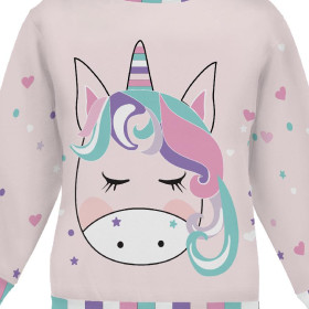 CHILDREN'S (NOE) SWEATSHIRT - UNICORN ALICE - sewing set