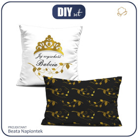 DECORATIVE PILOWS - JEJ WYSOKOŚĆ BABCIA / crown