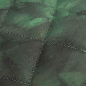 CAMOUFLAGE pat. 2 / olive - Quilted nylon fabric 