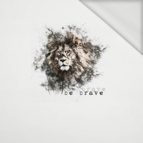 BE BRAVE (BE YOURSELF) - panel looped knit