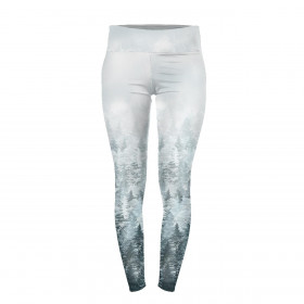 SPORTS LEGGINGS - FORREST OMBRE (WINTER IN THE MOUNTAIN)