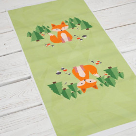 LUNCH BAG - FOX / choice of sizes