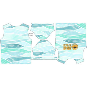 MEN’S T-SHIRT - MIAMI BEACH / waves - single jersey