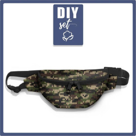 HIP BAG - CAMOUFLAGE SWEATER / Choice of sizes