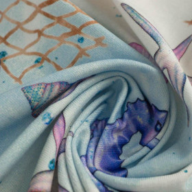 WATER WORLD pat. 3 - looped knit fabric