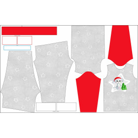 CHILDREN'S PAJAMAS " MIKI" - BLANKA THE WINTER MOUSE - sewing set