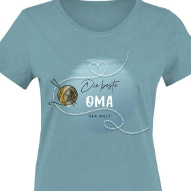 WOMEN’S T-SHIRT - Die beste Oma der Welt / hank - single jersey