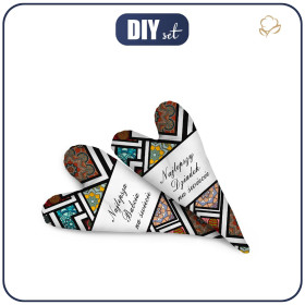 DECORATIVE HEARTS - STAINED GLASS PL