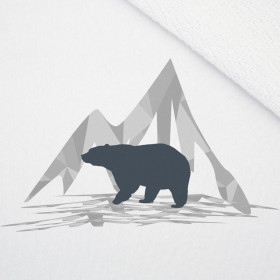 MEN’S HOODIE (COLORADO) - BEAR / white - sewing set 