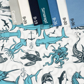 OCEAN - single jersey with elastane TE210