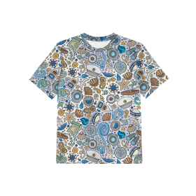 2-PACK - KID’S T-SHIRT - IN THE SEA - sewing set
