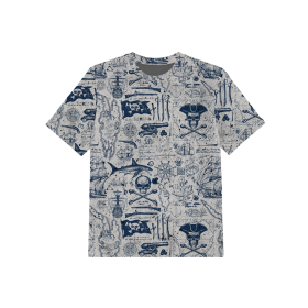2-PACK - KID’S T-SHIRT - IN THE SEA - sewing set