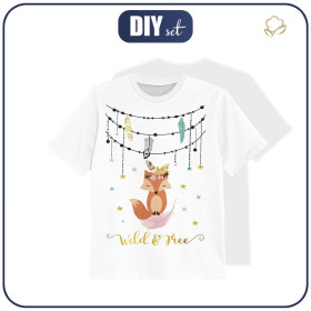 KID’S T-SHIRT- PARTY (WILD & FREE) - single jersey