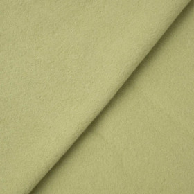 PISTACHIO - Double-sided cotton fleece