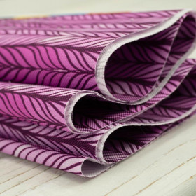 BRAID / pink - Waterproof woven fabric