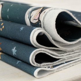 SPACE CUTIES pat. 3 (CUTIES IN THE SPACE) - looped knit fabric