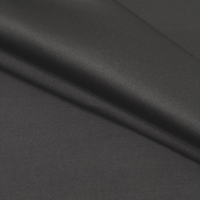 BLACK - Woven fabric sateen type