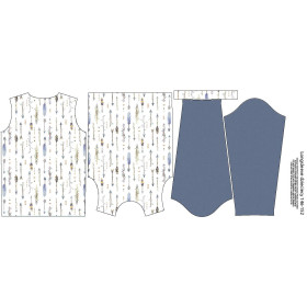 LONGSLEEVE - INDIAN  / arrows - sewing set