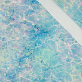 RAINBOW OCEAN pat. 2 - looped knit fabric