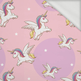 UNICORNS pat. 7 - looped knit fabric