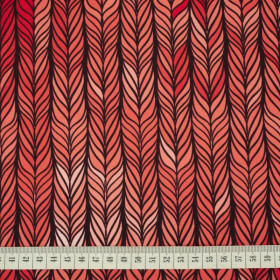 BRAID / red - looped knit 