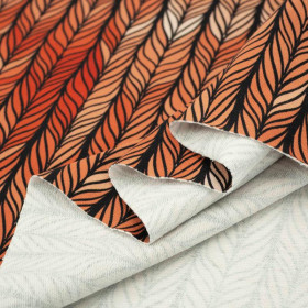 BRAID / orange - looped knit 