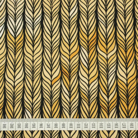 BRAID / yellow - looped knit 