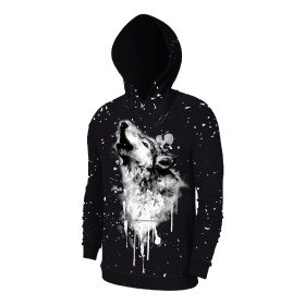 MEN’S HOODIE (COLORADO) - WOLF PAT. 3 - sewing set