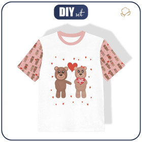 KID’S T-SHIRT - BEARS IN LOVE pat. 1 (BEARS IN LOVE) - single jersey