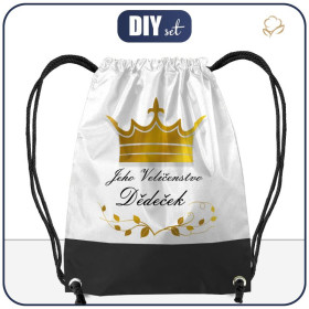 GYM BAG - JEHO VELIČENSTVO DĚDEČEK / crown