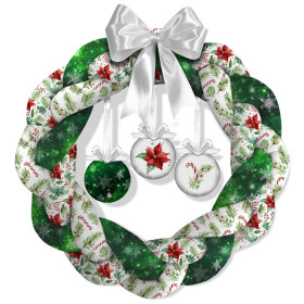 CHRISTMAS WREATH - CHRISTMAS TIME PAT. 3 - sewing set
