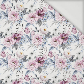 WATERCOLOR BOUQUET Pat. 4 - Viscose jersey
