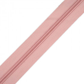 Zipper tape 5 mm rose quartz - 811