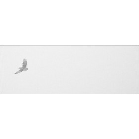 GEOMETRIC EAGLE (ADVENTURE) / white - SINGLE JERSEY PANORAMIC PANEL 