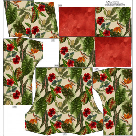 SNOOD SWEATSHIRT (FURIA) - PARADISE PLANTS - looped knit fabric 