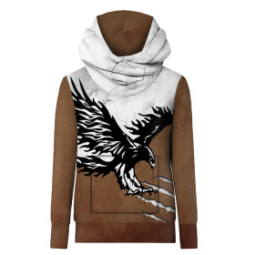 HYDROPHOBIC HOODIE UNISEX - EAGLE - sewing set