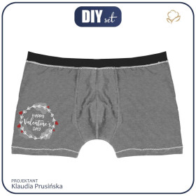 MEN'S BOXER SHORTS - HAPPY VALENTINE’S DAY (HAPPY VALENTINE’S DAY)