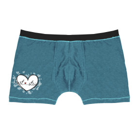 MEN'S BOXER SHORTS - HEART STRING (HAPPY VALENTINE’S DAY)