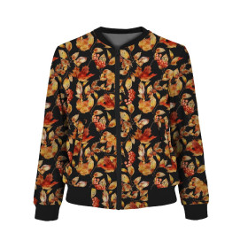 WOMEN’S BOMBER JACKET (KAMA) - ROWAN AND ACORNS (COLORFUL AUTUMN) - sewing set