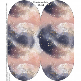 "Beanie" cap - ENCHANTED CLOUDS (ENCHANTED NIGHT)  / Choice of sizes