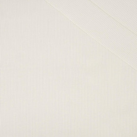 Ribbed knit fabric - Cloud Dancer/ ECRU (D-02) 