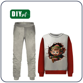 Children's tracksuit (MILAN) - HAPPY ELF - sewing set