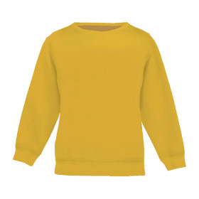 CHILDREN'S (NOE) SWEATSHIRT - B-14 SPICY MUSTARD - looped knit fabric 