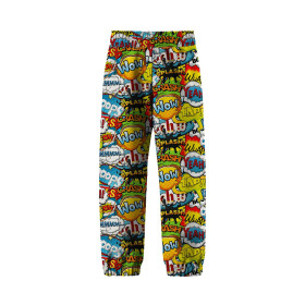 CHILDREN'S SOFTSHELL TROUSERS (YETI) - COMIC BOOK