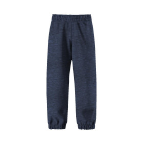 CHILDREN'S SOFTSHELL TROUSERS (YETI) - MELANGE NAVY - sewing set