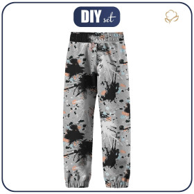 CHILDREN'S SOFTSHELL TROUSERS (YETI) - SPLASH PAT. 4 - sewing set