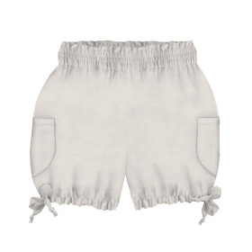 KID`S PUMPY SHORTS - WHITE - sewing set