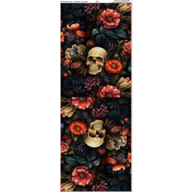 GYM BAG - FLOWERS AND SKULL - small